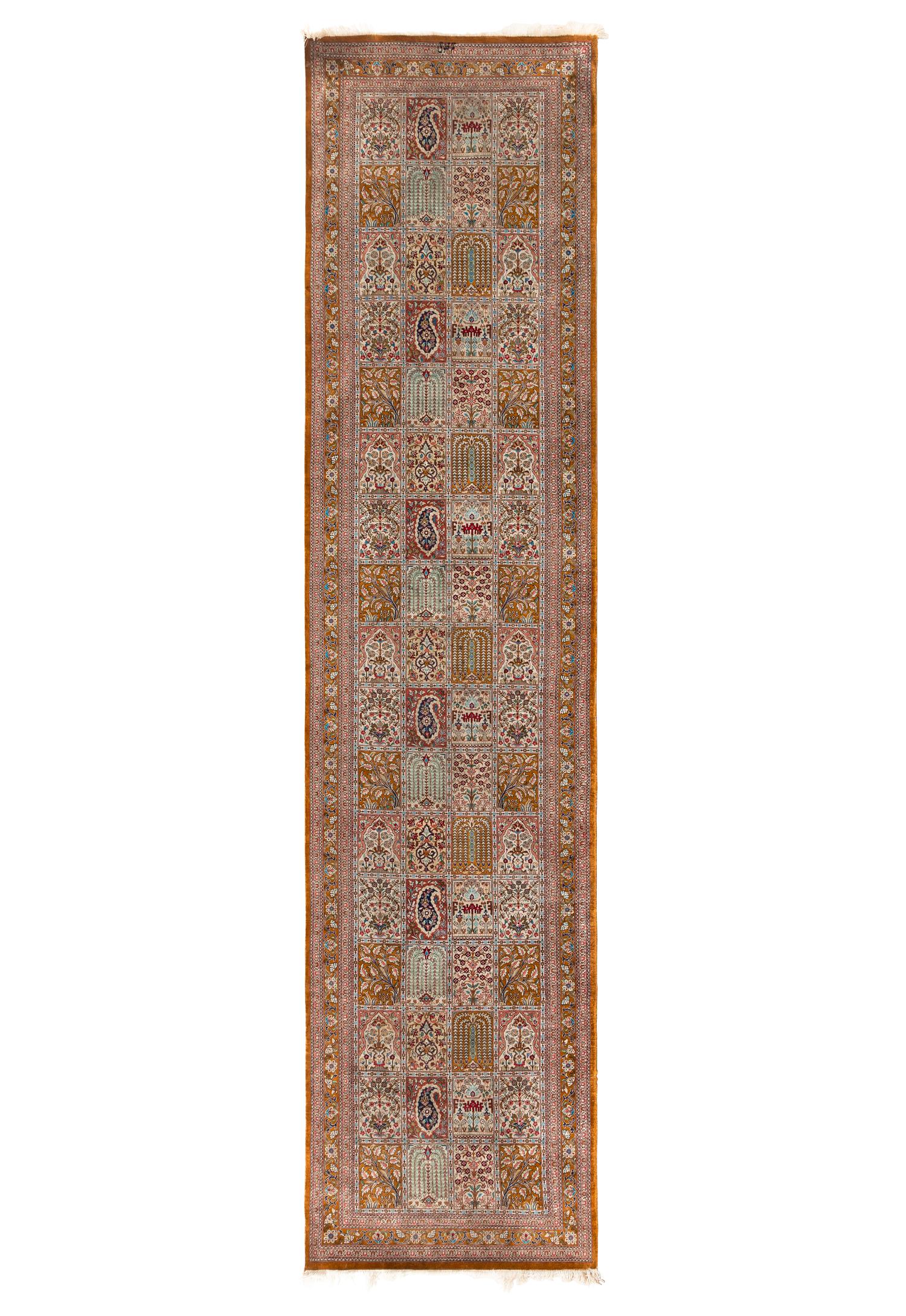 A Bakhtiari Silk Runner