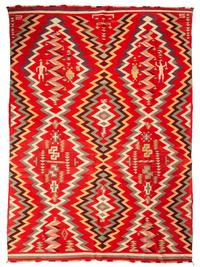 Navajo Germantown Pictorial Weaving / Rug