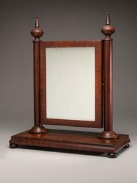 A Classical Mahogany Gentleman's Dressing Mirror