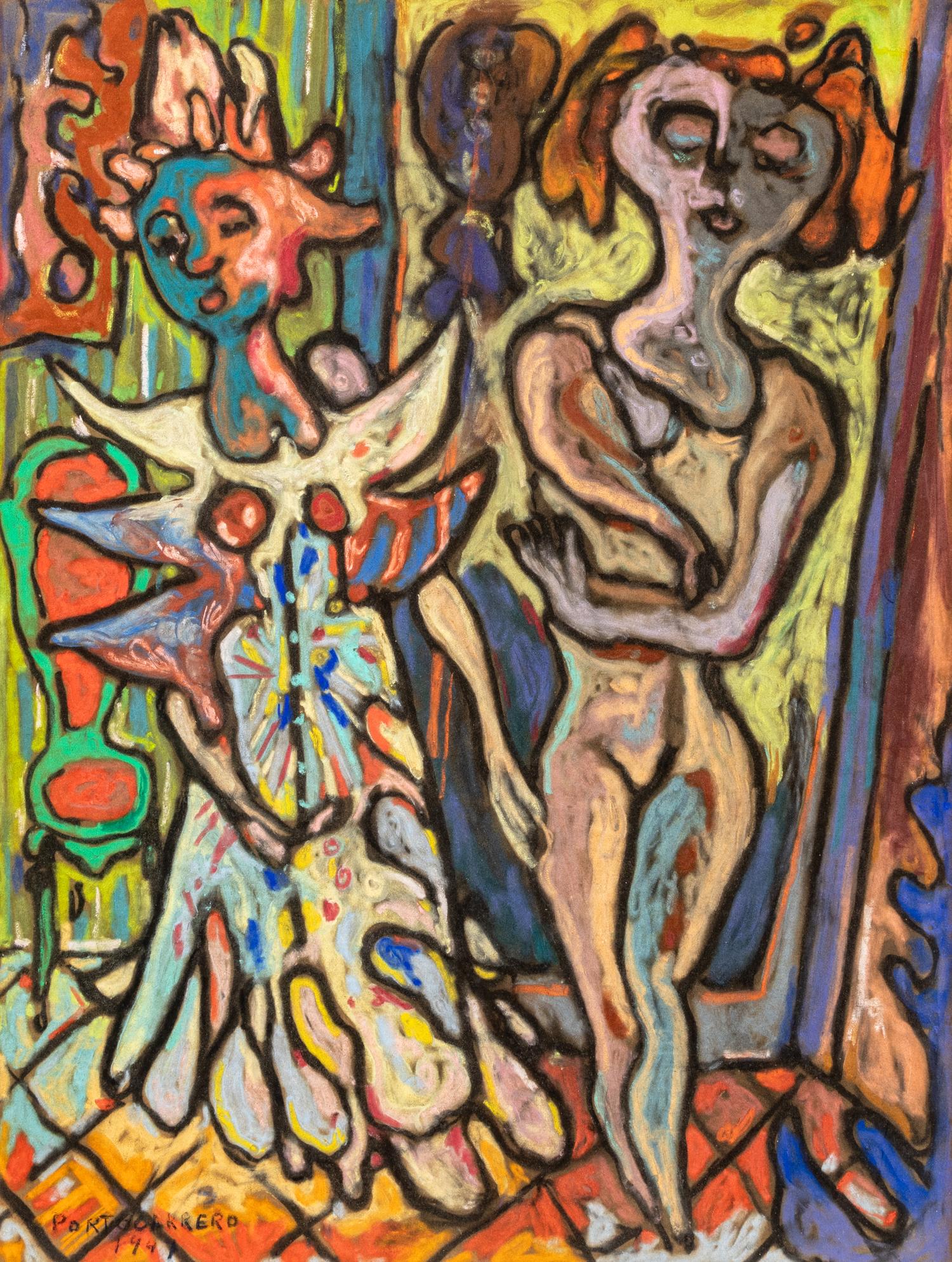 Interior con Mujeres (Interior with Women)