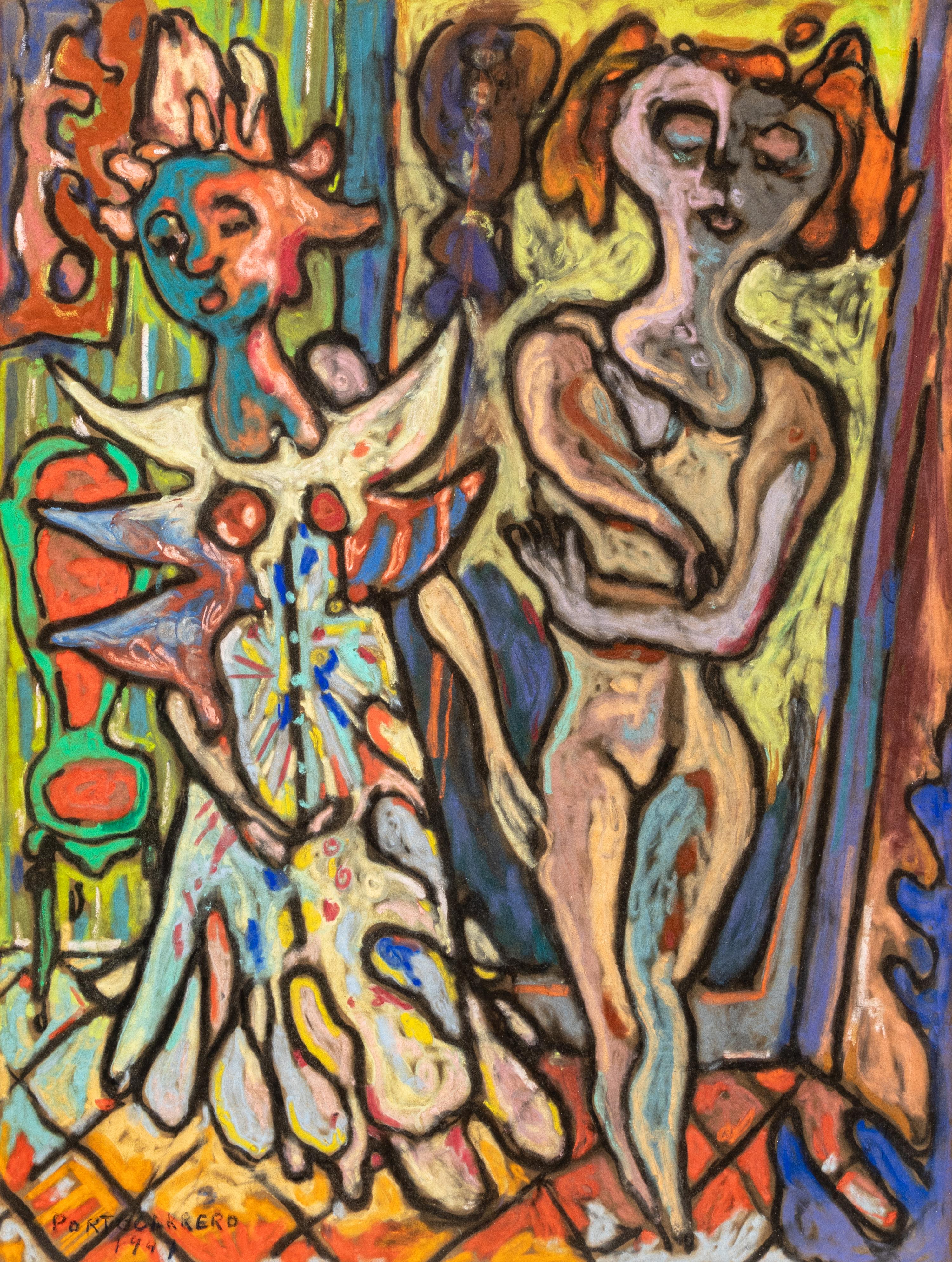 Interior con Mujeres (Interior with Women)