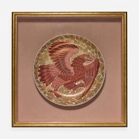 A glazed earthenware bowl in lustre glaze William De Morgan (English, 1839-1917), Fulham, England, circa 1890s