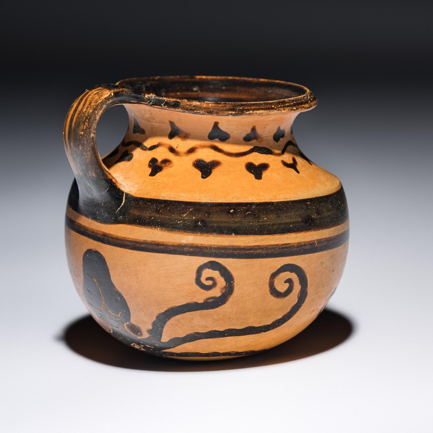 A Greek Black-Figured Mug with an Octopus