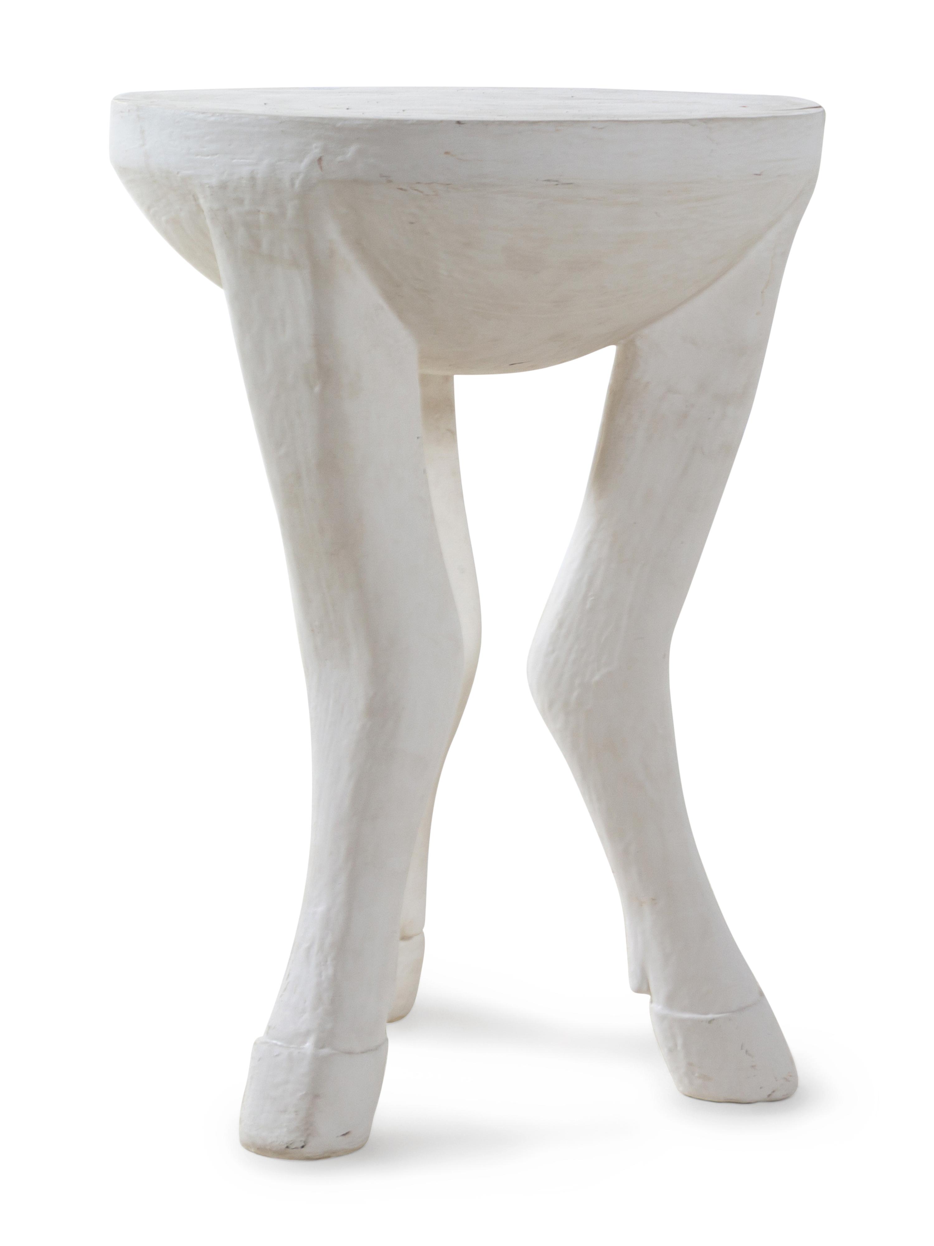 A White Plaster Table in the Style of John Dickinson