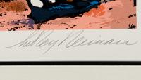 A 1995 Babe Ruth LeRoy Neiman Signed Serigraph,