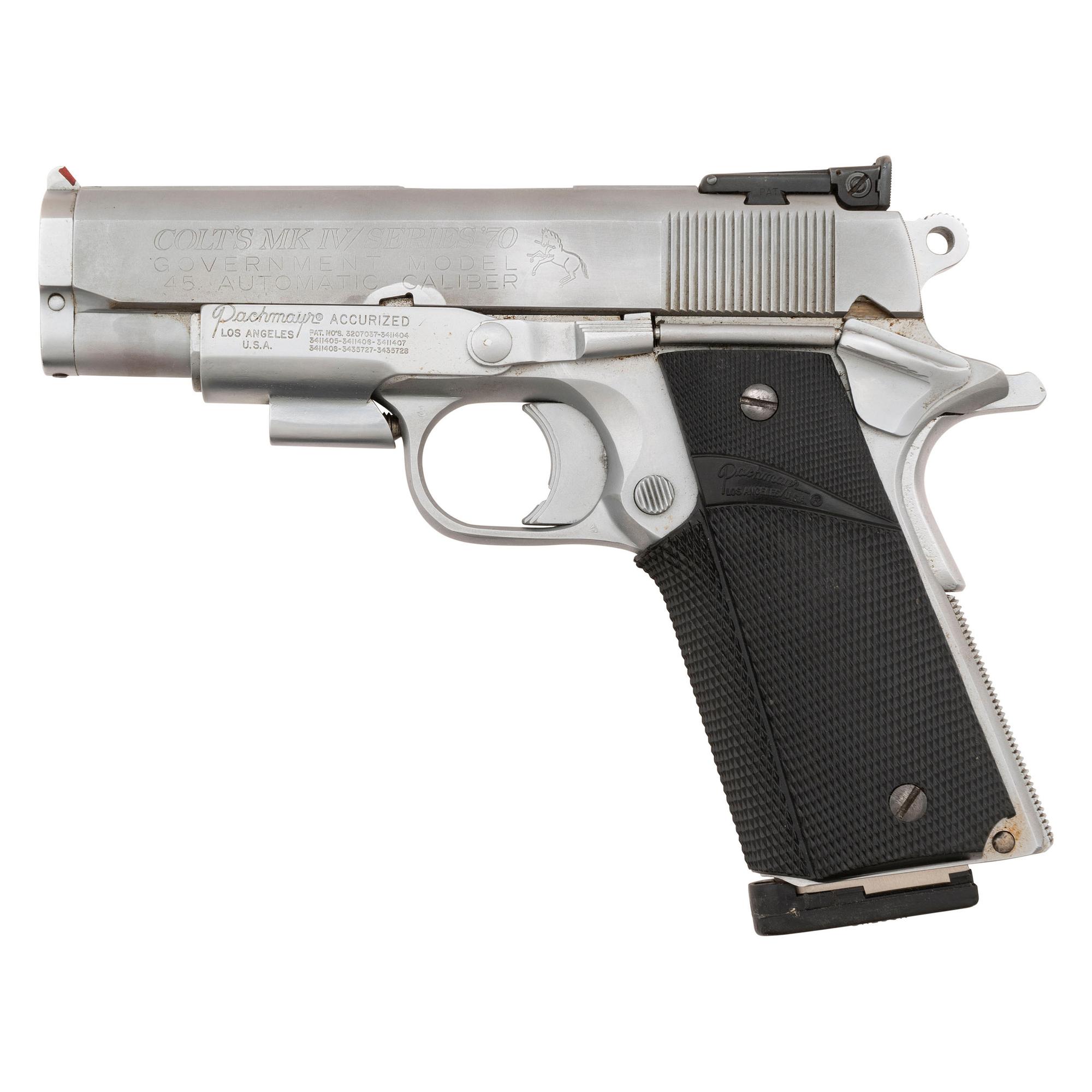 **Pachmayr Signature Model Customized Colt MKIV Series 70 Pistol