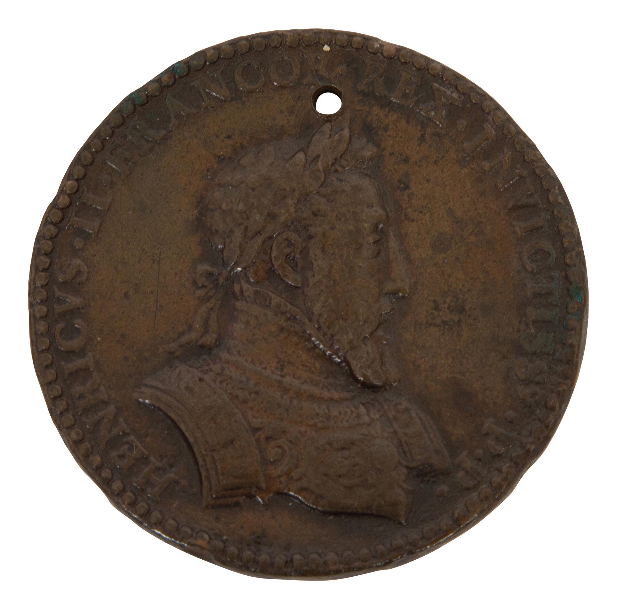 Five Bronze Portrait Medallions
