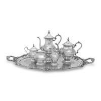 An American Silver Five-Piece Tea and Coffee Service