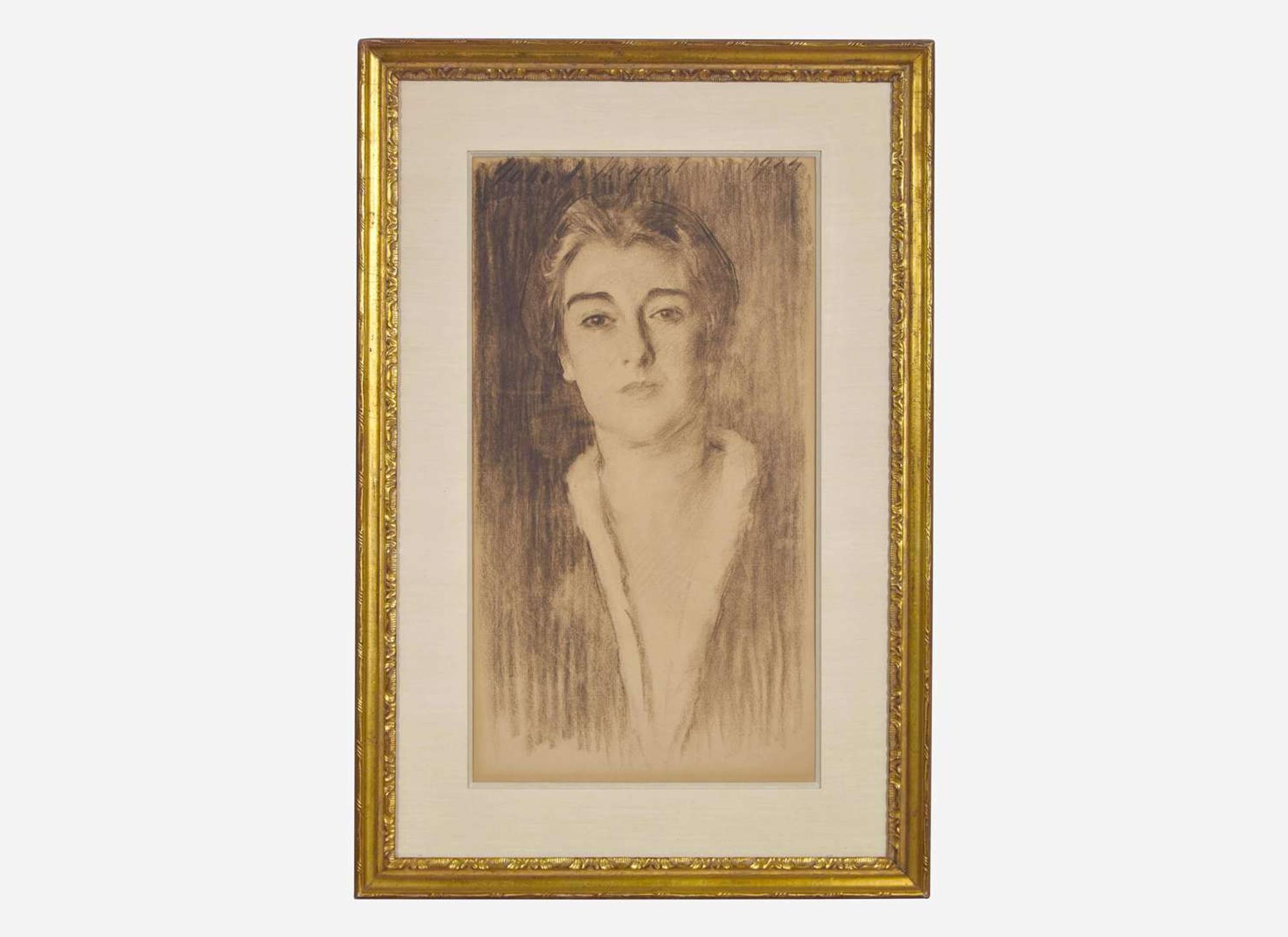 John Singer Sargent (American, 1856-1925) - Portrait of Mrs. Esperanza Conill de Zanetti