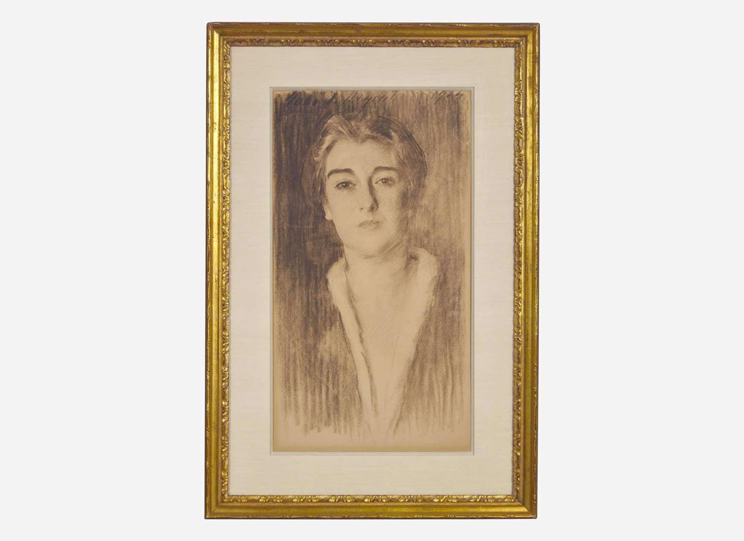 John Singer Sargent (American, 1856-1925) - Portrait of Mrs. Esperanza Conill de Zanetti