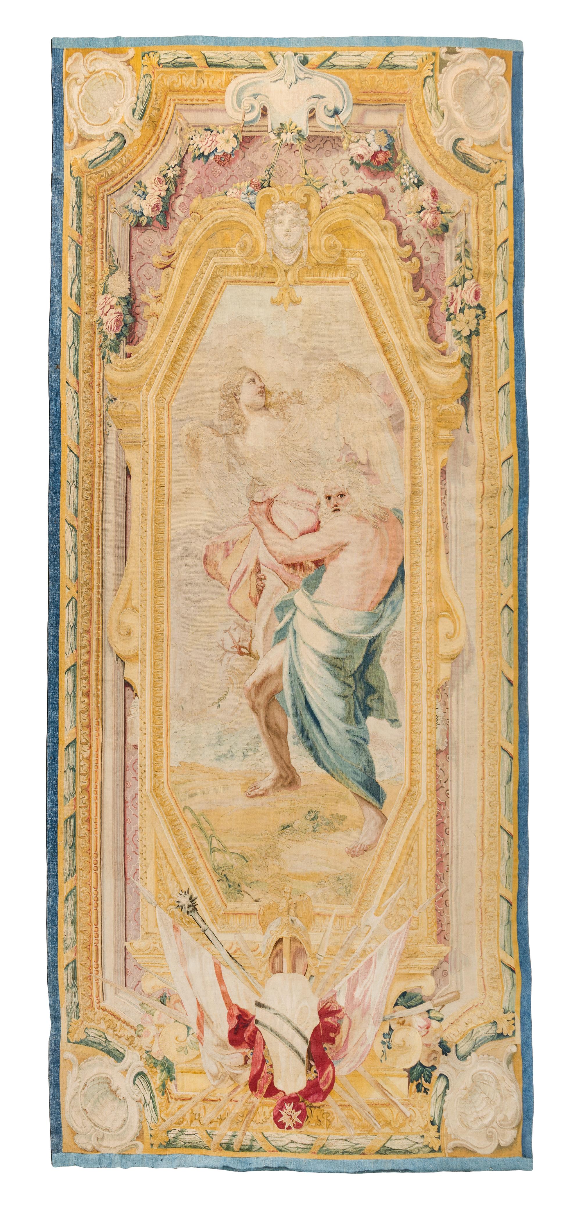 A Set of Four Italian Mythological Tapestries from the Loves of the Gods Series
