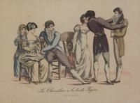 A Group of Four English Hunting Prints, after Henry Thomas Aiken, Height 10 1/4 x width 27 inches (visible).