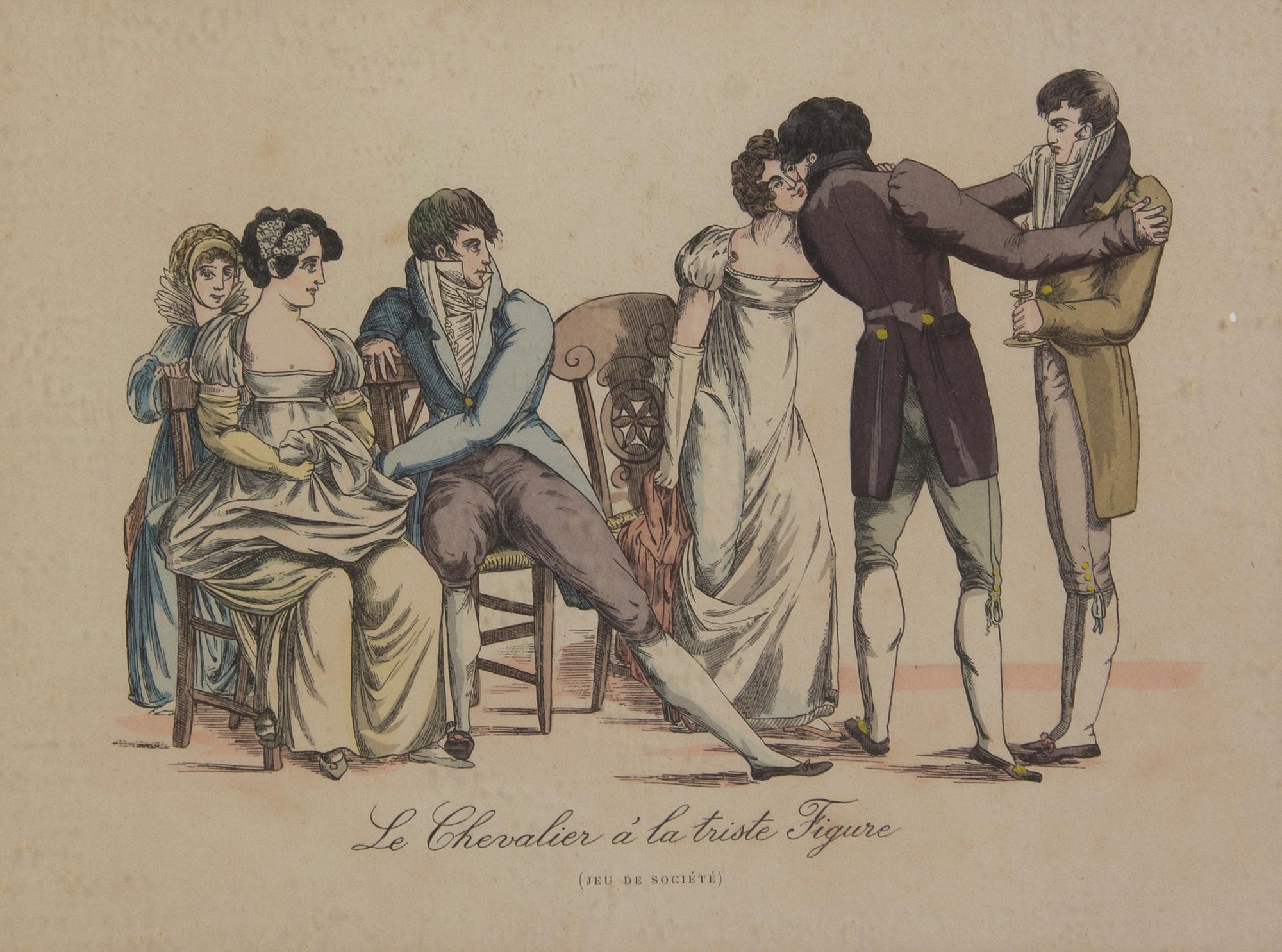 A Group of Four English Hunting Prints, after Henry Thomas Aiken, Height 10 1/4 x width 27 inches (visible).