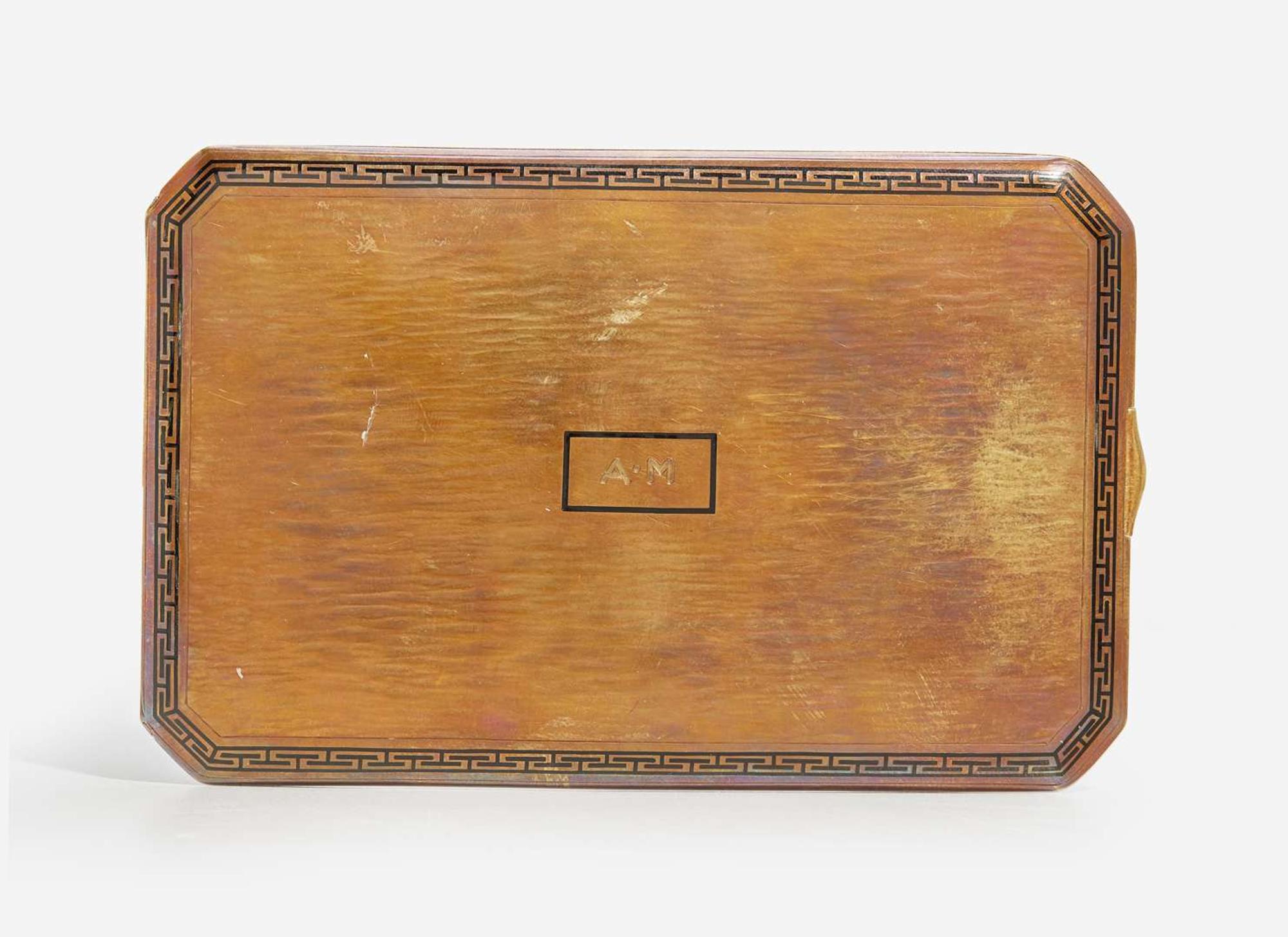 A 14K Yellow Gold Tiffany & Co. Cigarette Case
