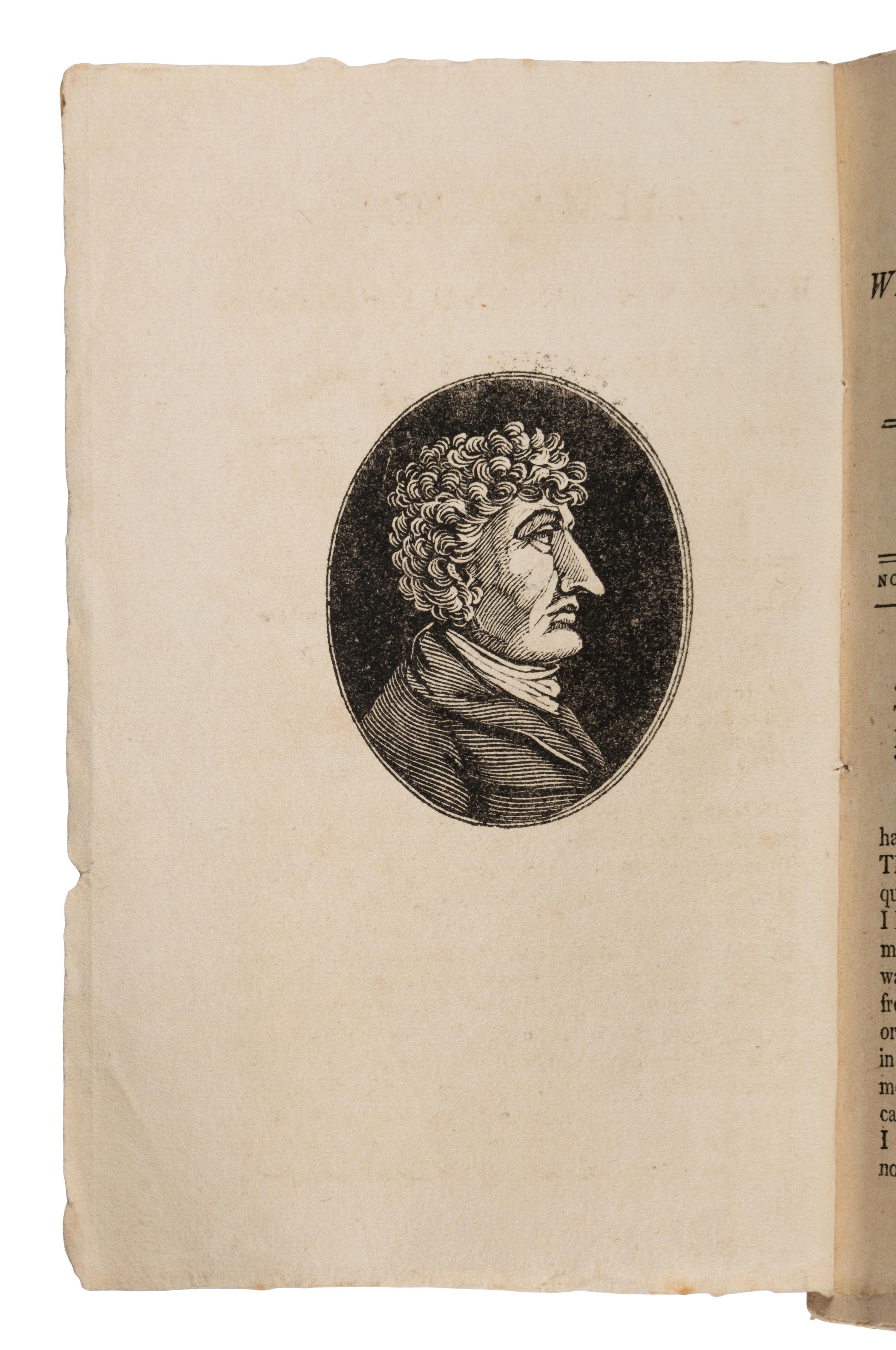[Irving, Washington (1783-1859), et al.] Salmagundi or, the Whim-Whams and Opinions of Launcelot Langstaff, & Others. New York: David Longworth, 24 January 1807-25 January 1808.