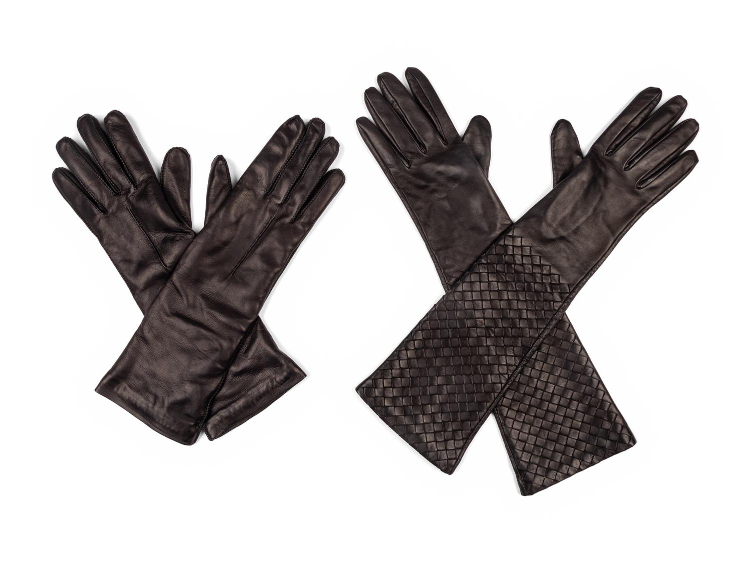 Two Pairs of Fine Leather Gloves & Alexander McQueen Scarf
