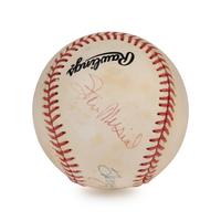 A Stan Musial, Terry Moore, and Enos Slaughter Signed Autograph Baseball (Beckett Authentication Services Letter)