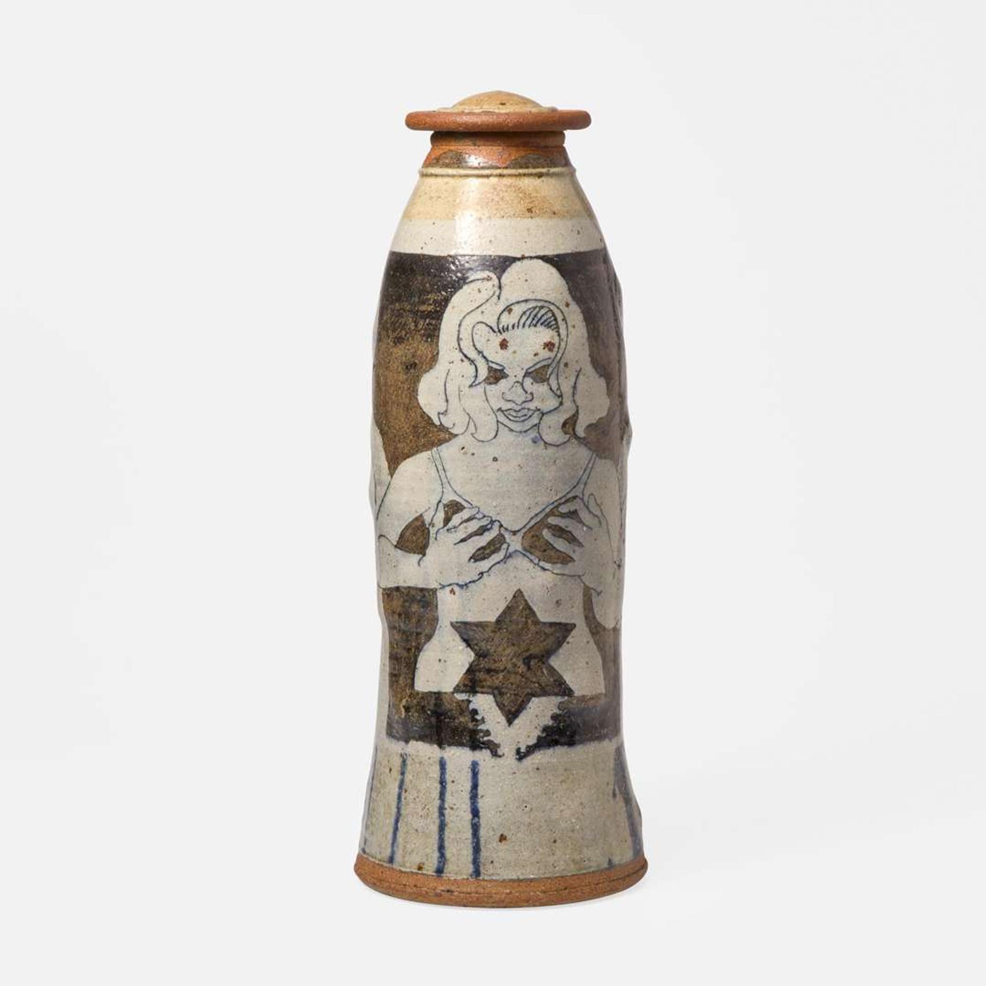 Philip Cornelius (American, 1934-2015) Lidded Vessel, USA, circa late 1960s