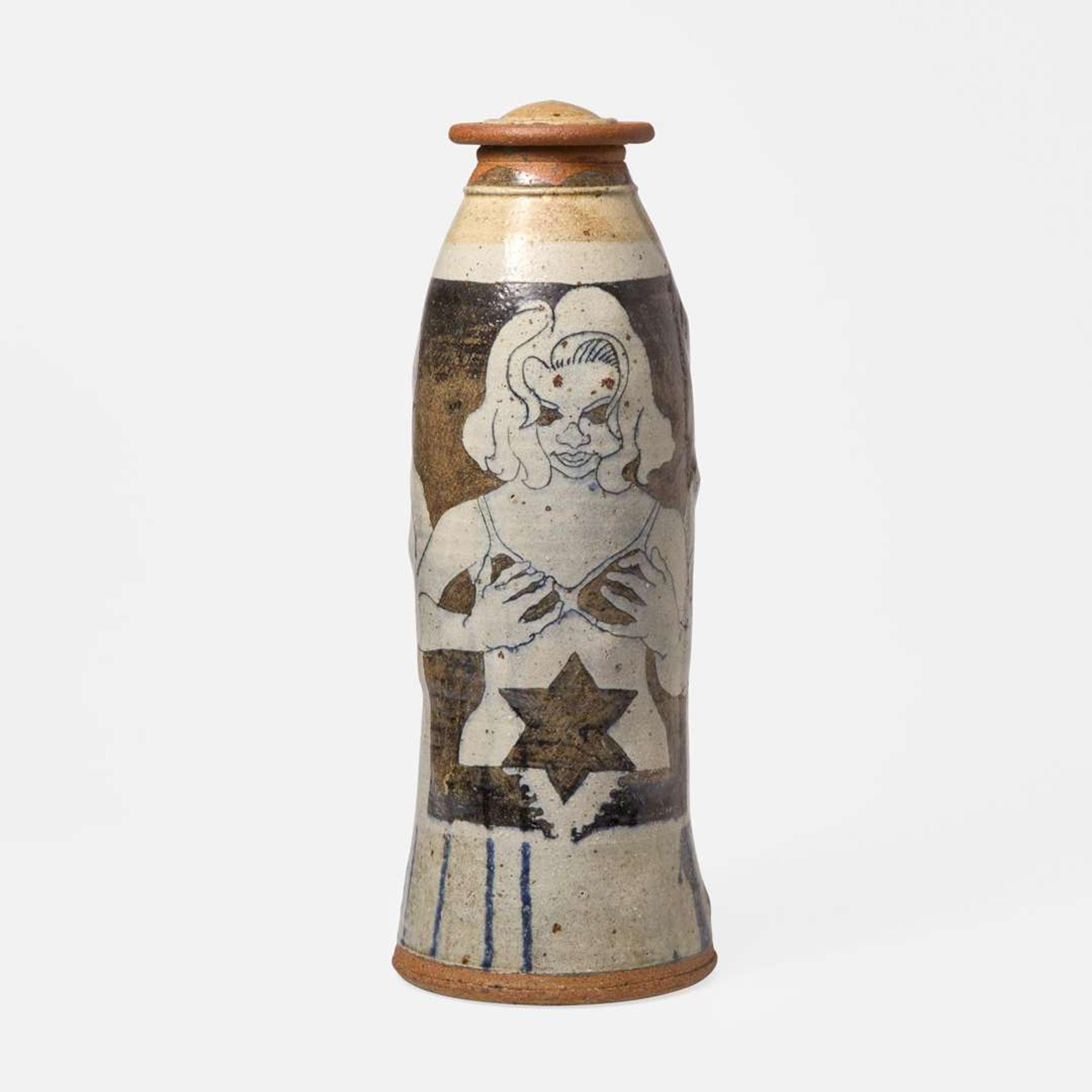 Philip Cornelius (American, 1934-2015) Lidded Vessel, USA, circa late 1960s