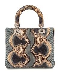 Christian Dior Multicolored Python Small Lady Dior Bag, 2011