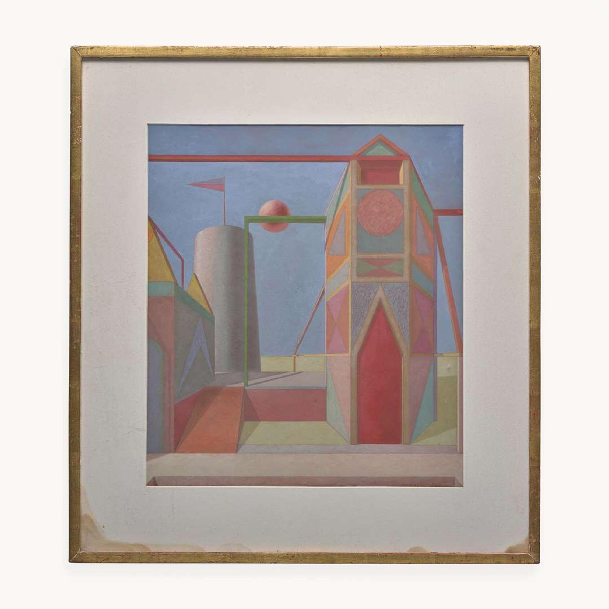 Joseph Amarotico (American, 1931-1985) Tower Series