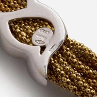 An 18K Yellow Gold and Diamond Tassel Necklace