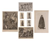 HOLLAR, Václav [Wencelaus] (1607-1677). A group of approximately 35 etched or engraved prints by or after Hollar, including: