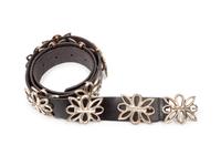 Navajo Sand Cast Silver Concha Belt