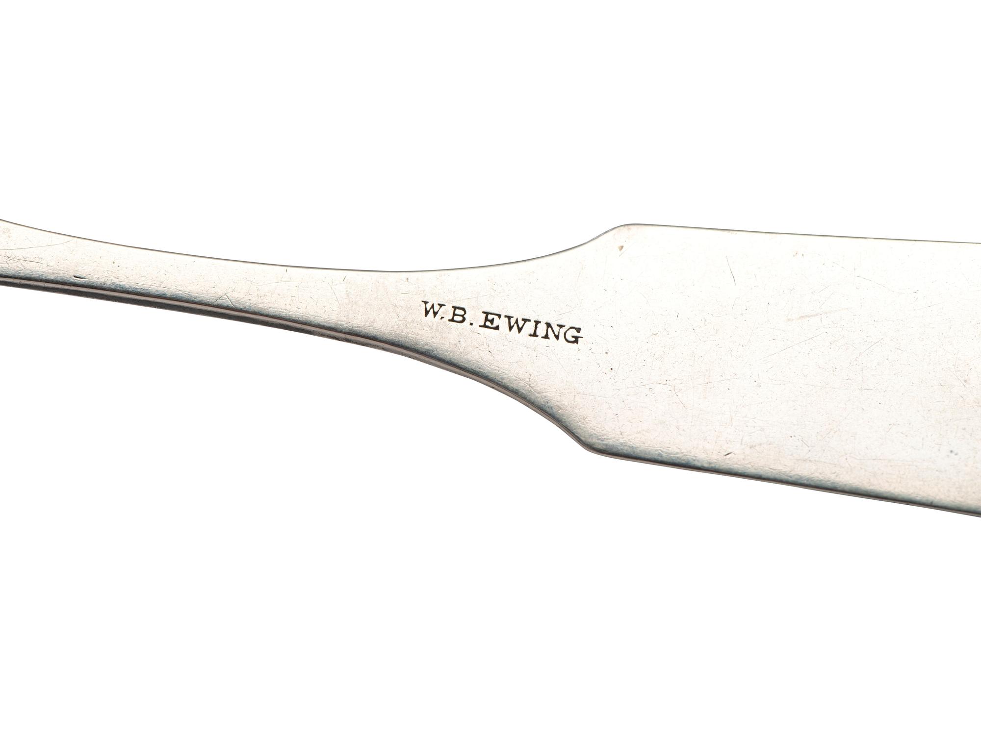 A Collection of Kentucky Coin Silver Flatware