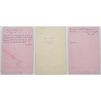 Collection of C.C. Stotz and G.W. Parsons Cabinet Cards of Cheyenne, Arapahoe, and Osage Indians