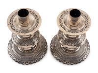 Pair of Sterling Silver Candlesticks