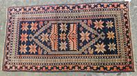 An Antique Yagcibedir 4 feet 8 1/2 inches x 2 feet 6 1/4 inches.