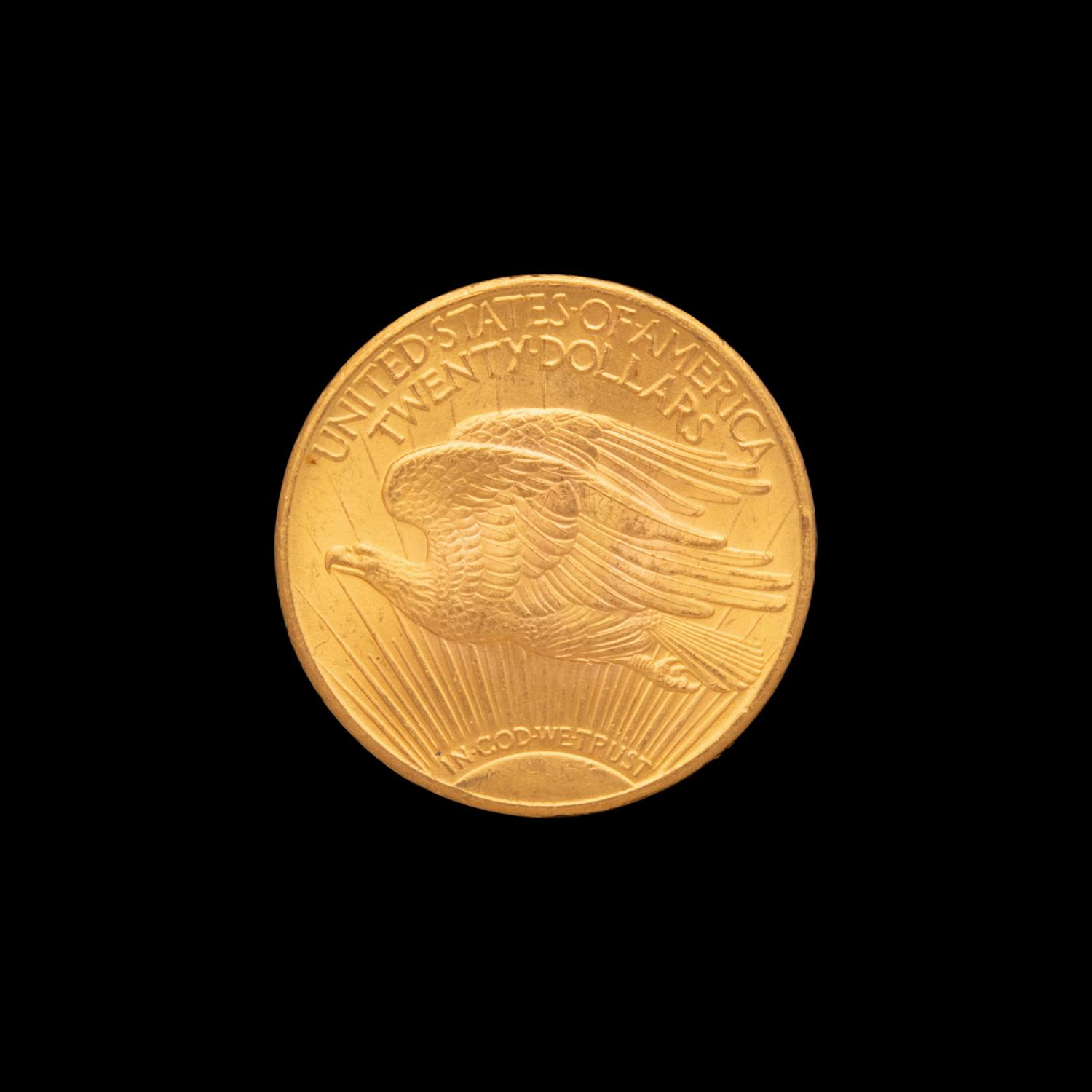 A 1925 Saint-Gaudens $20 Gold Coin