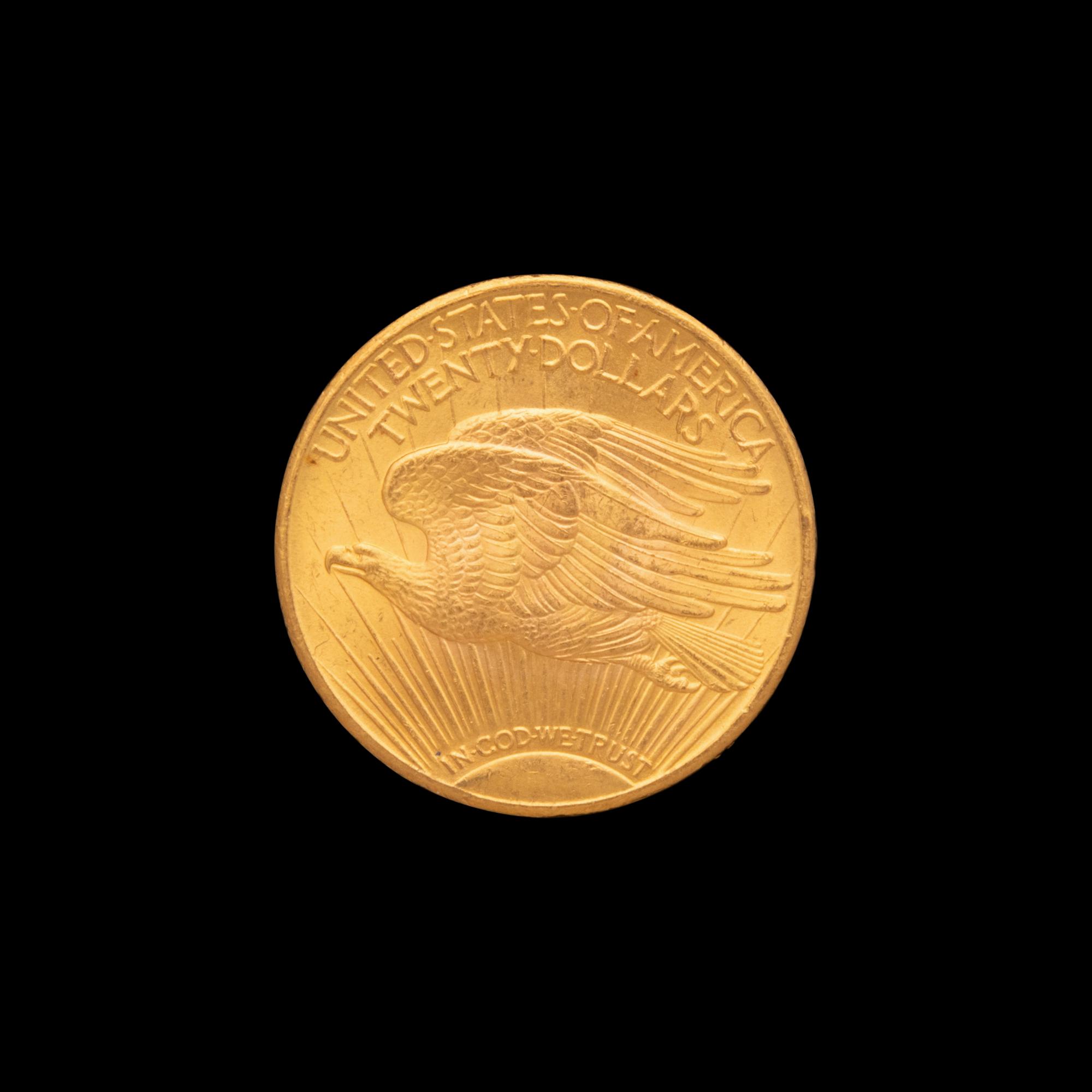 A 1925 Saint-Gaudens $20 Gold Coin