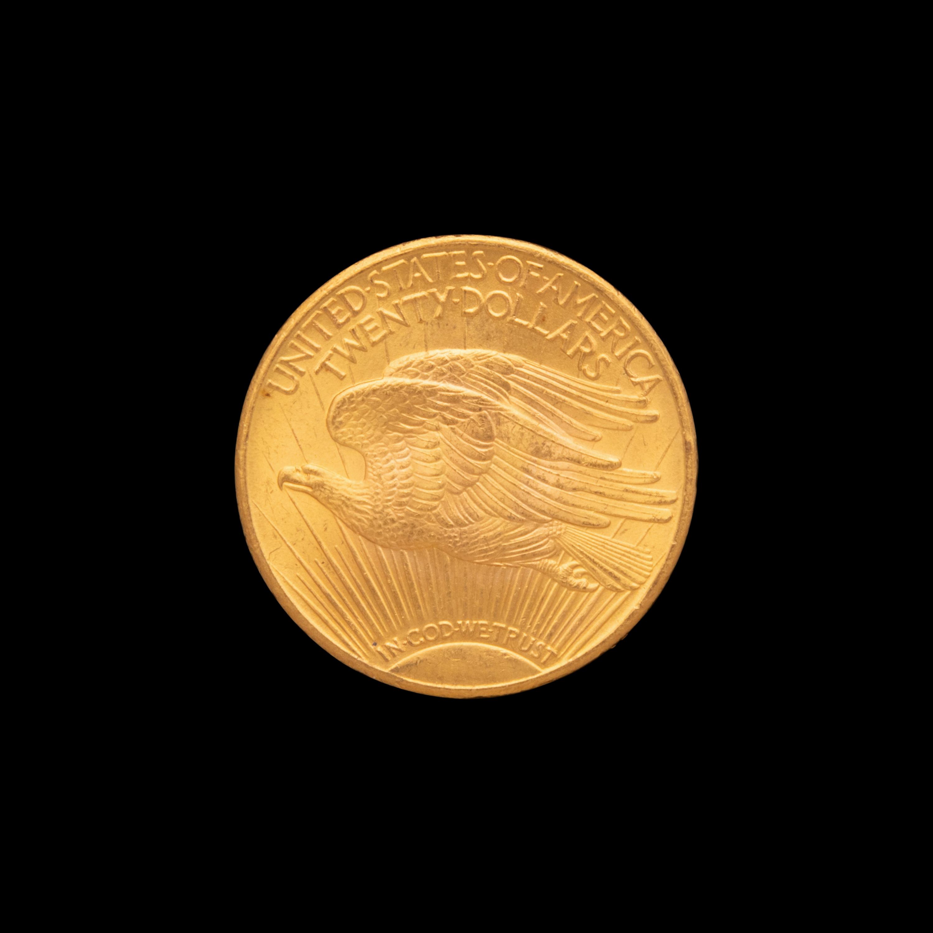 A 1925 Saint-Gaudens $20 Gold Coin