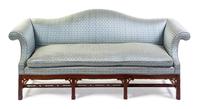 A George III Style Mahogany Sofa — CIRCA 1900