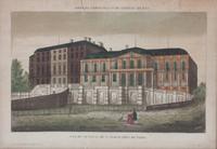 A Set of Four Hand-colored Engravings Each: 12 x 16 1/8 inches.