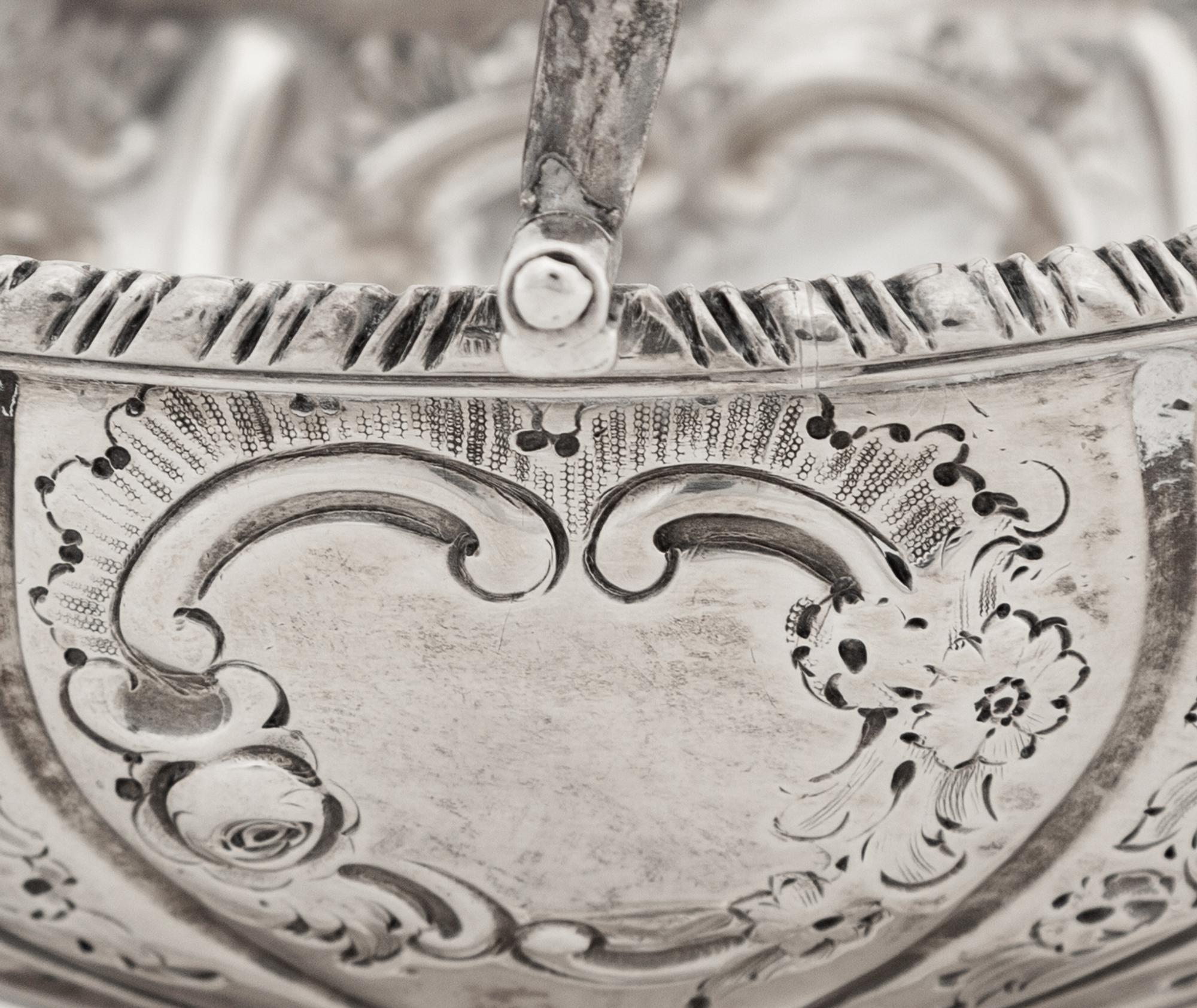 A George III Silver Basket