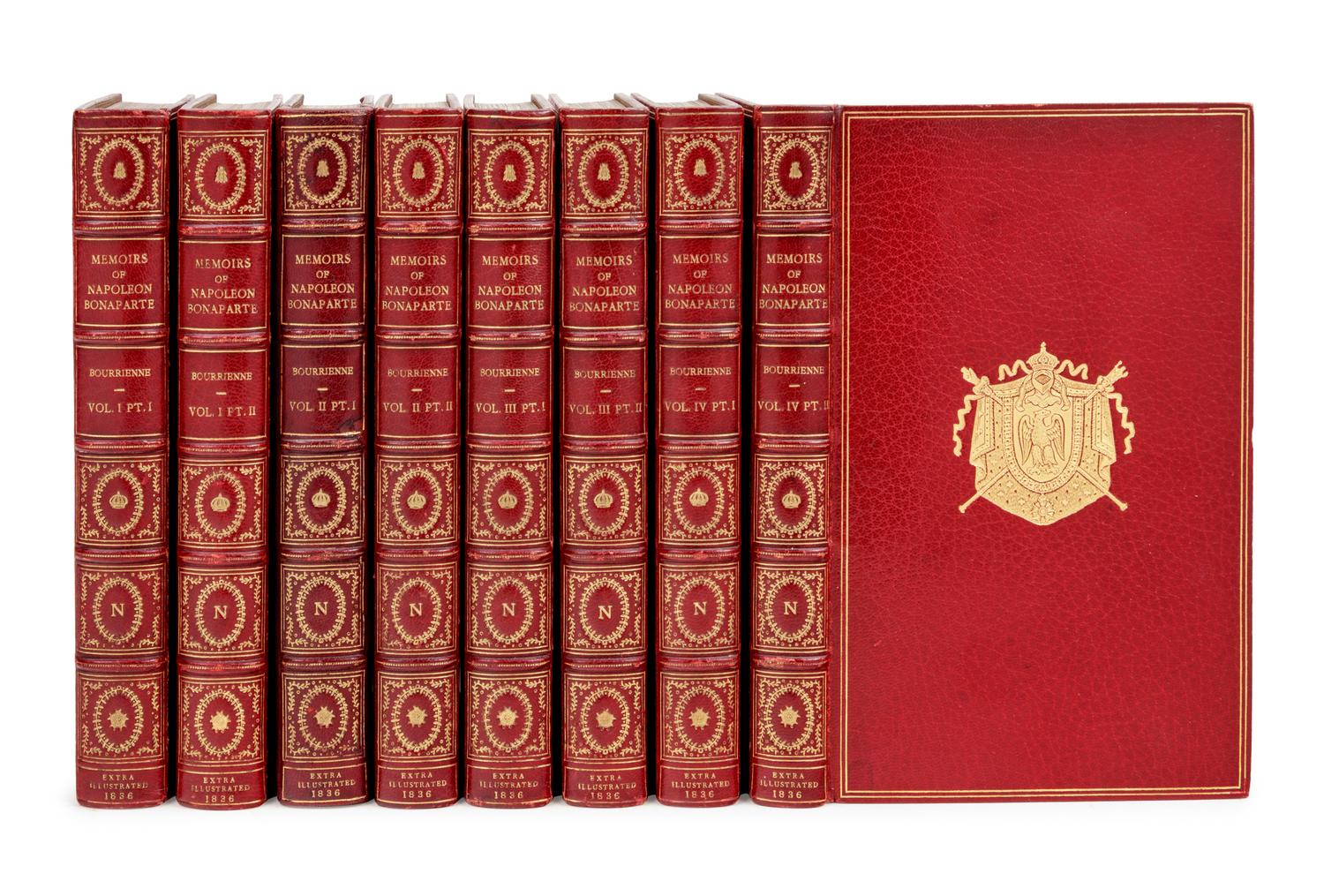 [NAPOLEON]. FAUVELET DE BOURRIENNE, Louis Antoine (1769-1834). Memoirs of Napoleon Bonaparte. By M. de Bourrienne, his Private Secretary . London: Richard Bentley, 1836.
