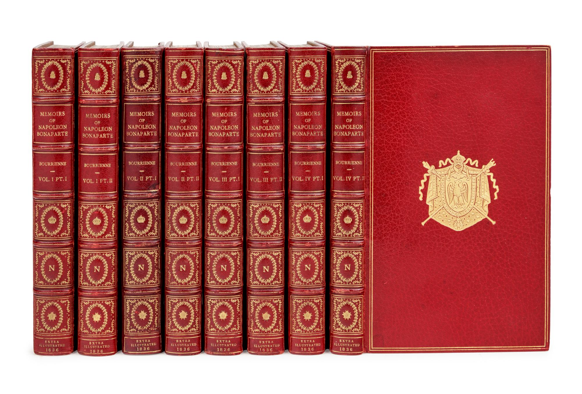 [NAPOLEON]. FAUVELET DE BOURRIENNE, Louis Antoine (1769-1834). Memoirs of Napoleon Bonaparte. By M. de Bourrienne, his Private Secretary . London: Richard Bentley, 1836.