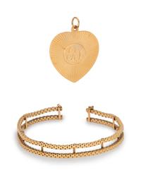 A Collection of Yellow Gold Jewelry,