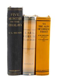 [HIMALAYA & TIBET]. A group of 3 works, comprising: