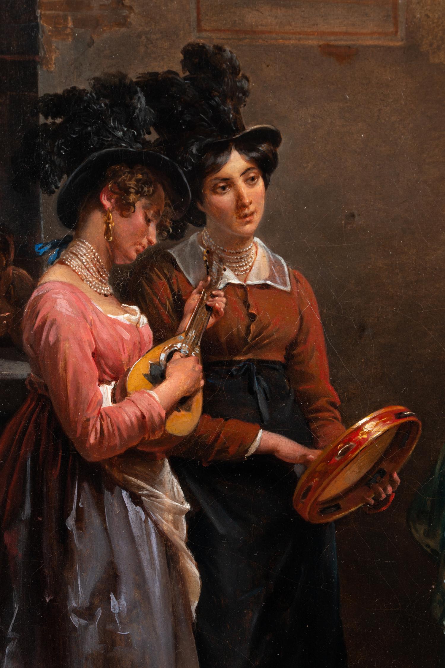 Self-Portrait of the Artist and Her Husband on Their Wedding Trip