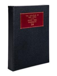 [BINDING - VICTORIAN]. HUMPHREYS, Henry Noel (1810-1879). The Miracles of Our Lord. London: Longman & Co., 1848.