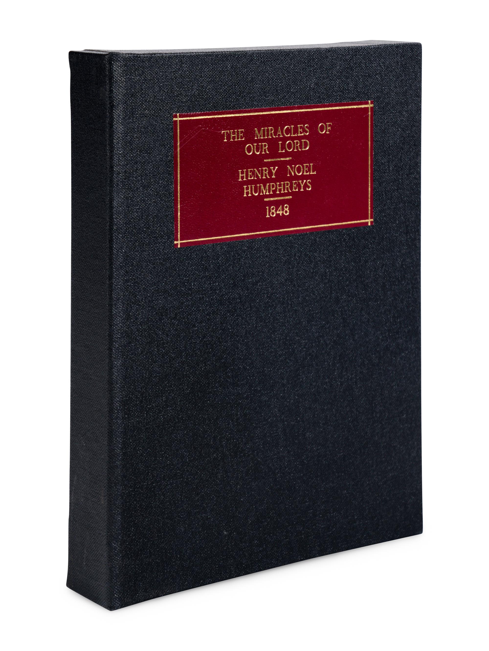 [BINDING - VICTORIAN]. HUMPHREYS, Henry Noel (1810-1879). The Miracles of Our Lord. London: Longman & Co., 1848.