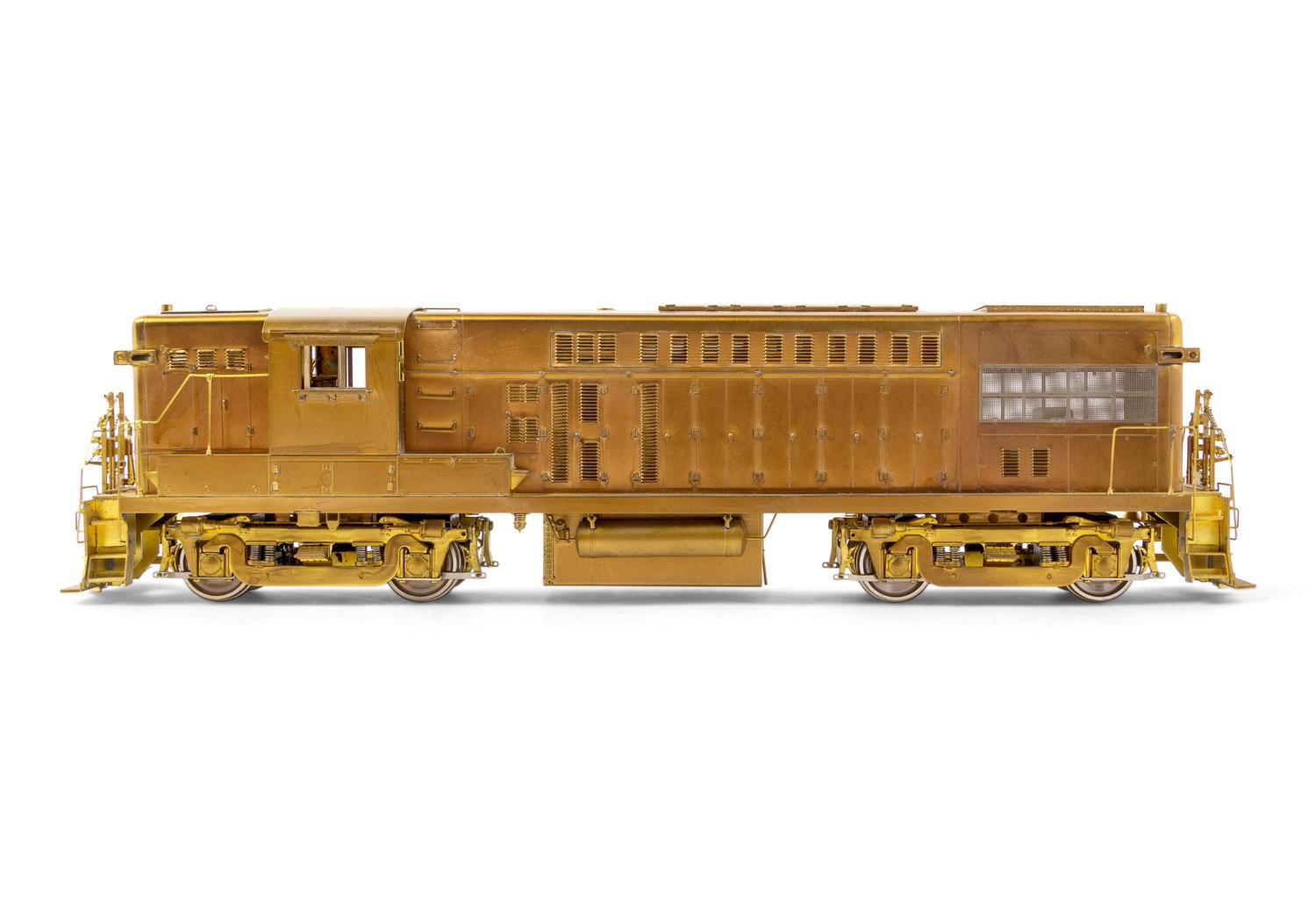 A Brass O-Gauge Diesel Locomotive
