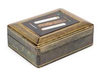 An Italian Pietra Dura-Mounted Cigar Box