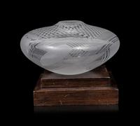 An American Studio Glass Vase by Bob Toensing and Michelle Schoen