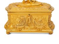 A Louis XV Style Gilt Bronze Casket — 20TH CENTURY