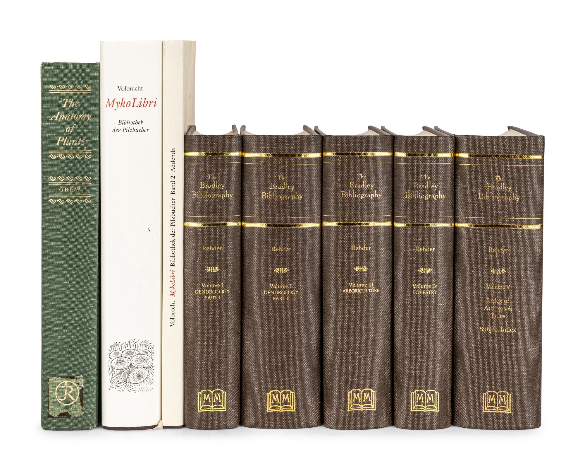 [BIBLIOGRAPHY] -- [BOTANY]. A group of 13 works, including: